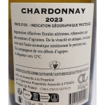 Pays D'Oc - Blanc - Chardonnay - Pierre Blanche - 13.5° Médaille d'OR Paris 2024