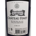 Bordeaux - Rouge - Château  Finet 13° - 75 cl - 2021 - Médaillé